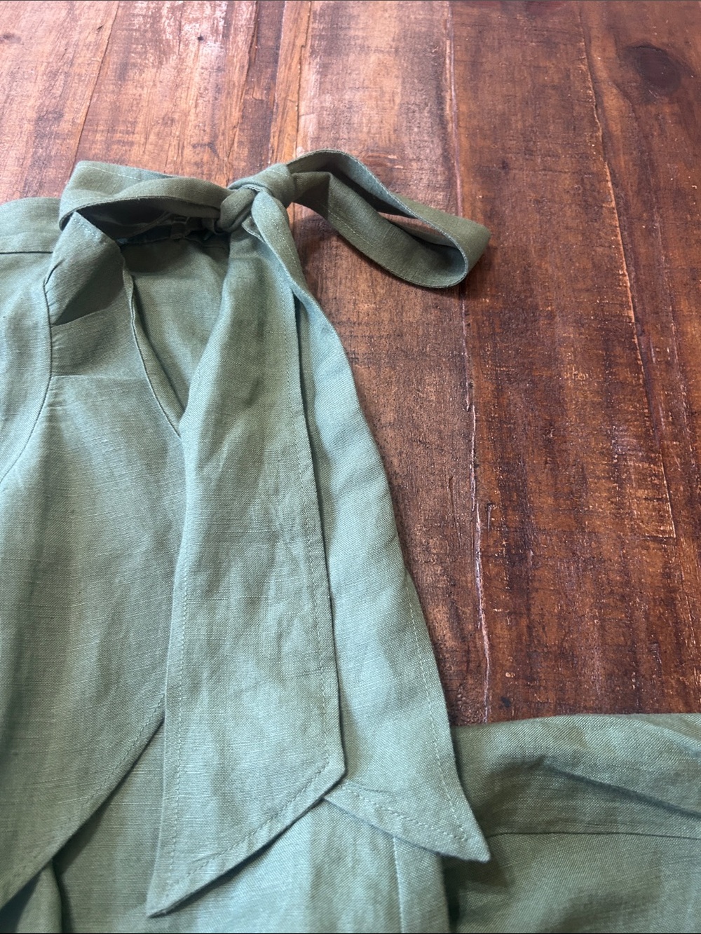 Ann Taylor Olive Ruffle Midi Skirt - Picture 5 of 11